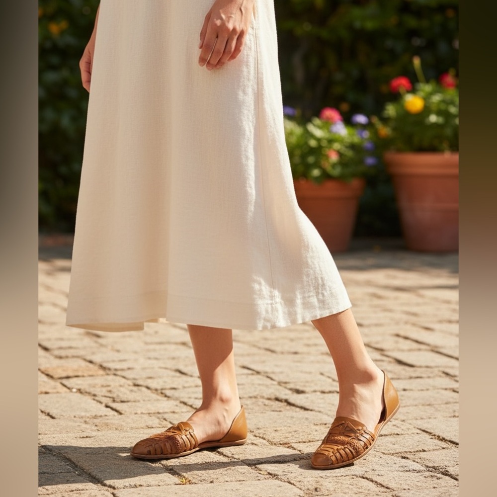 Dolce Vita Women's Brown Woven Loafers